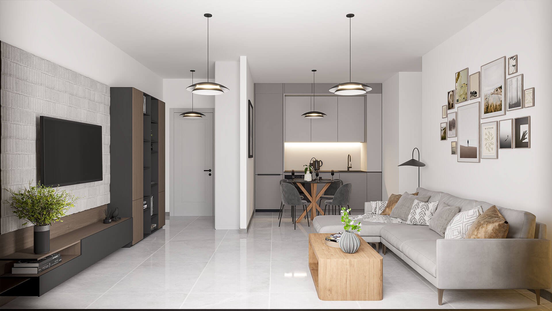 Квартира 1 спальня в CC Towers Iskele, №. 11017