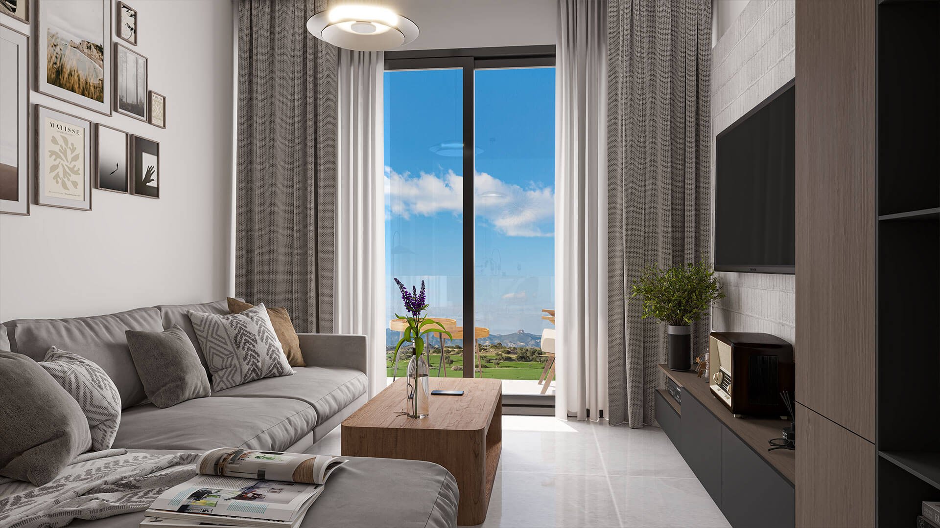 Квартира 1 спальня в CC Towers Iskele, №. 11016